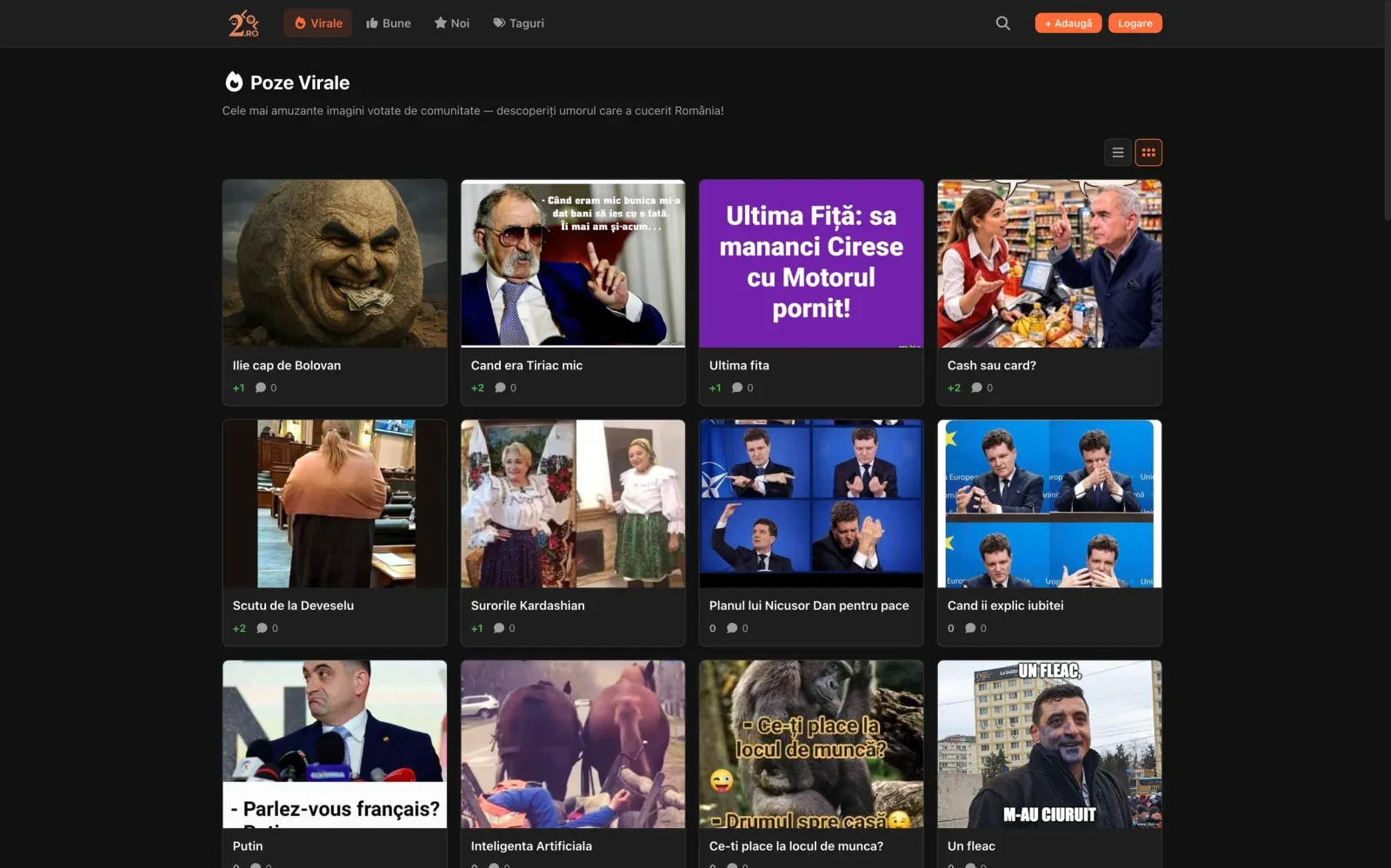 2LOL.ro community feed