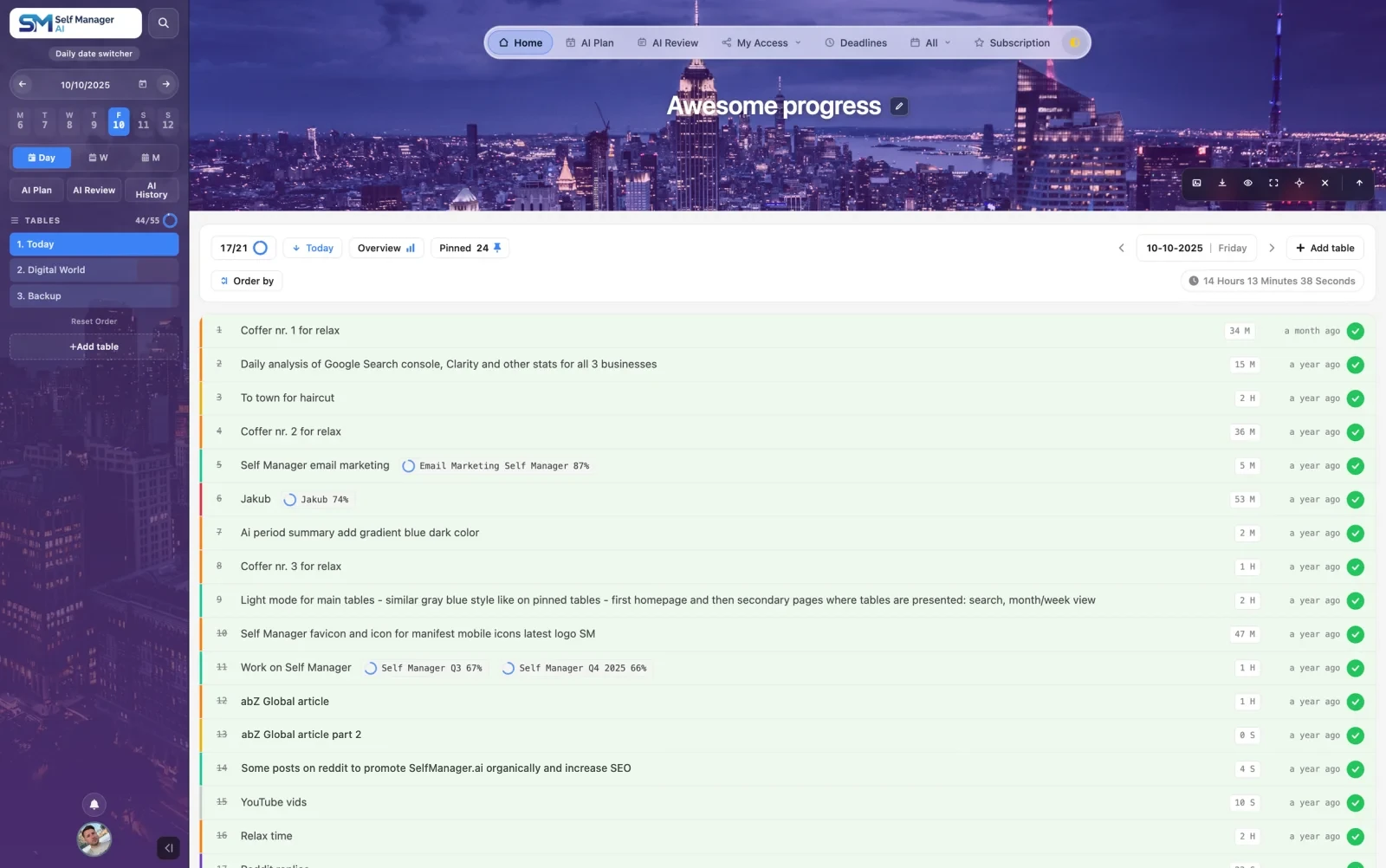 AI Task/Project Management App