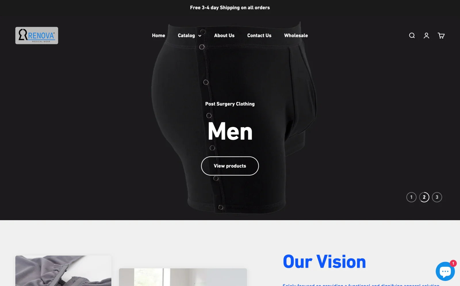 renovamedicalwear.com